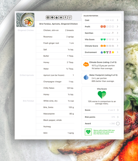 App Illustration Menu scale